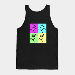 Pop Art Flower 23 Tank Top